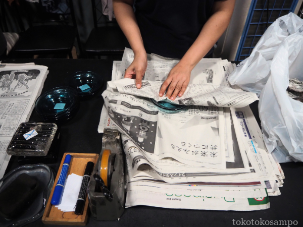 安心して持って帰れる丁寧な包装